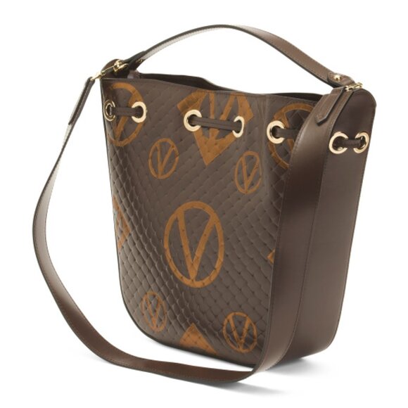 VALENTINO BY MARIO VALENTINO Made In Italy Leather Jimi Saint Tropez Handbag - Picture 5 of 5